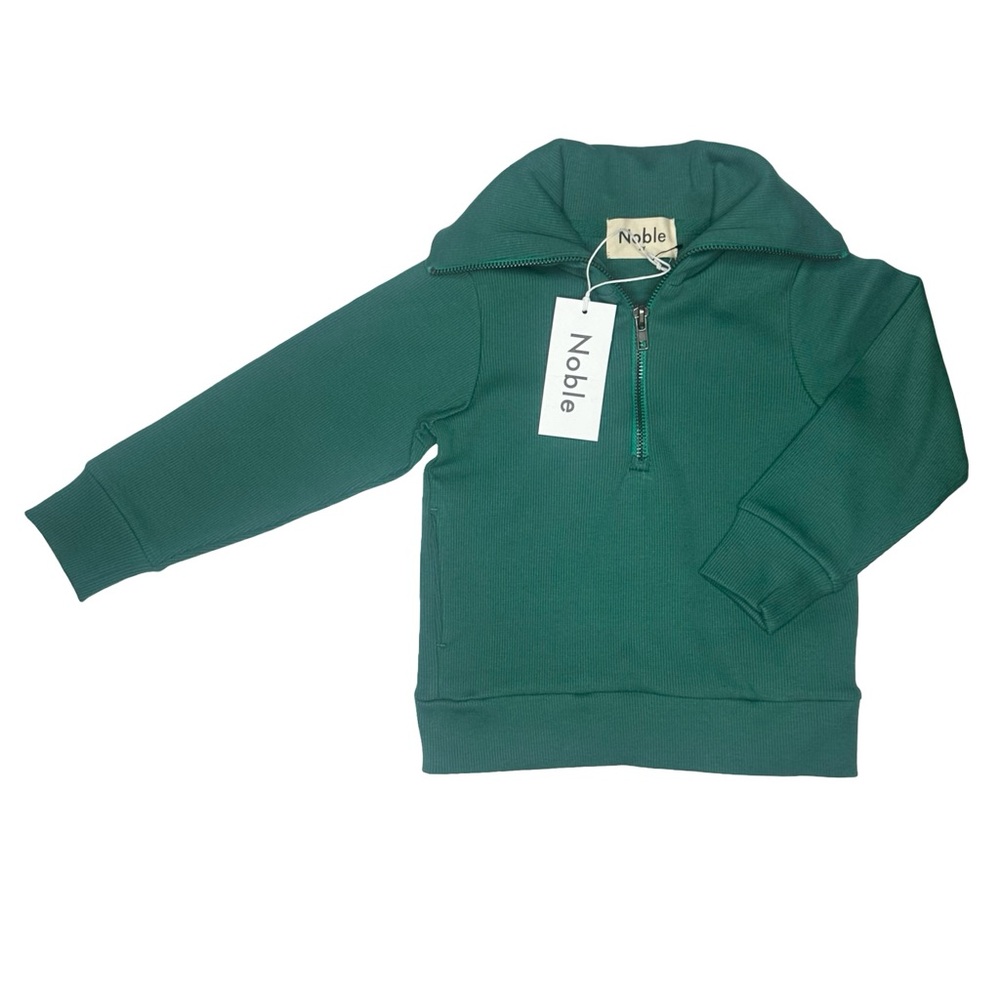 Noble Organic Retro Half-Zip‎
